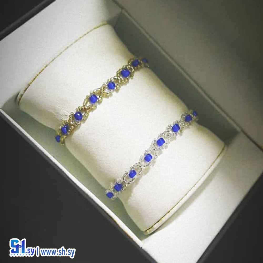 اسوارة خرز وكريستال 2 (AmaL Handmade)