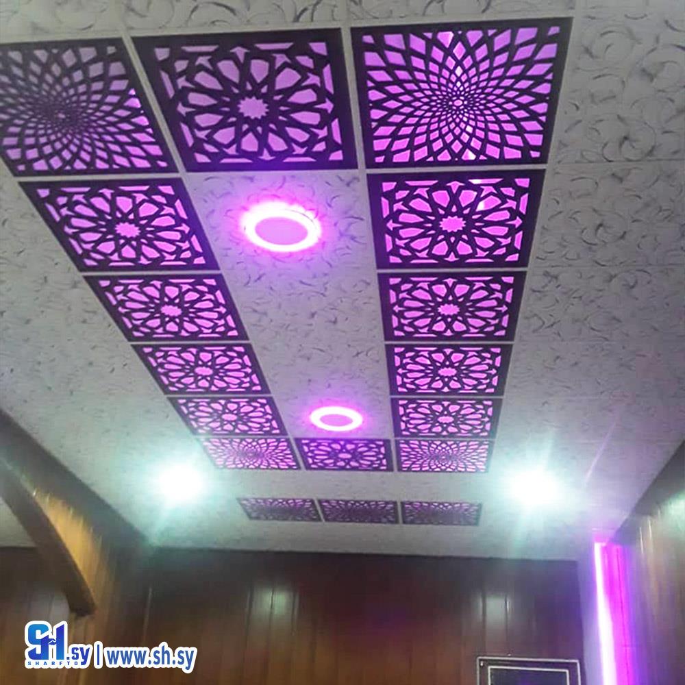 أسقف بلاستيك مستعارة2 (بلادكو لتجارة مواد الديكور)