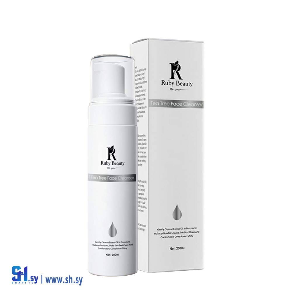 غسول رغوي بخلاصة الشاي الأخضر (روبي بيوتي)