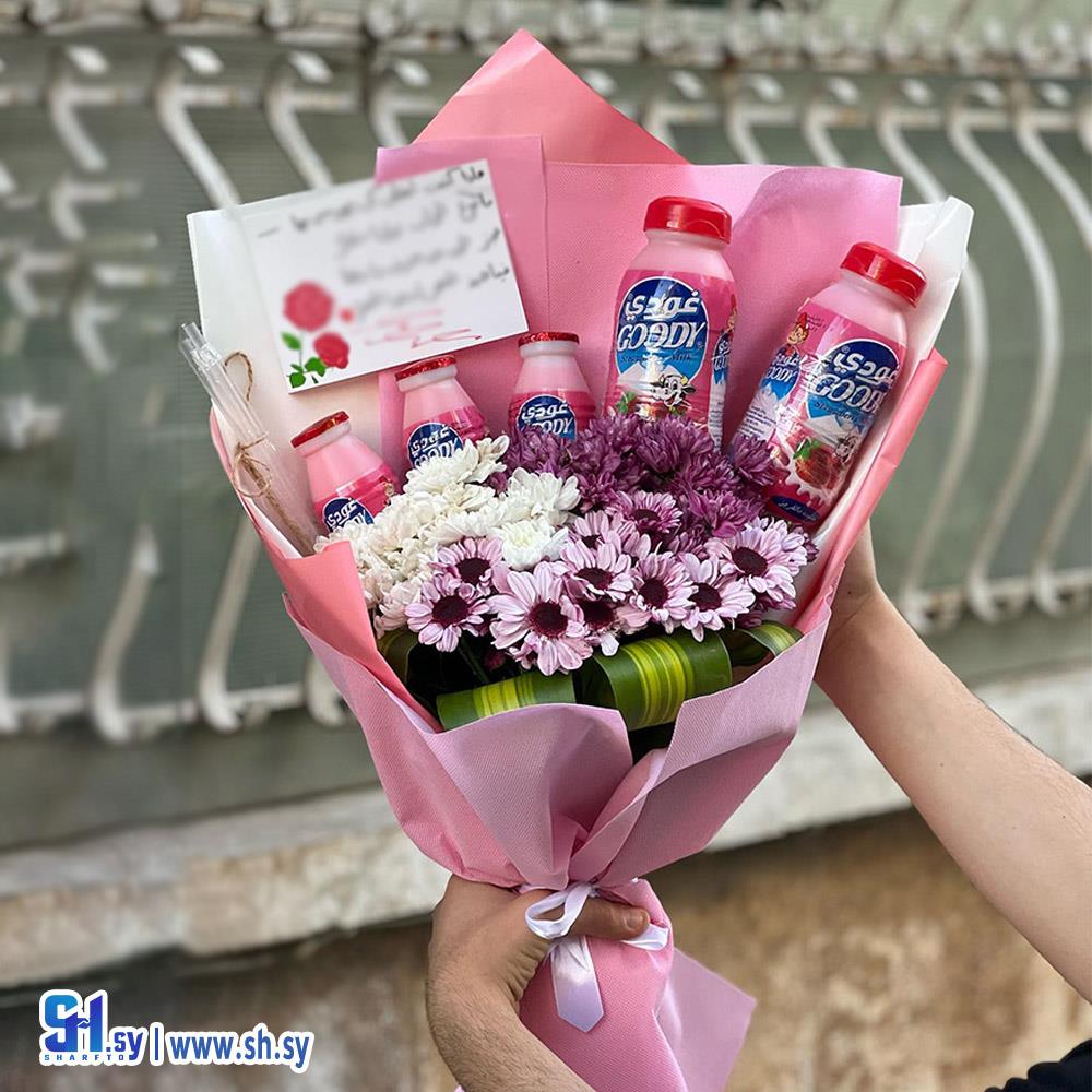 تزيين باقات ورد (ازهار نيلوفر)