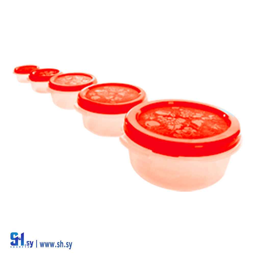 مجموعة حافظات طعام (ريان بلاست)