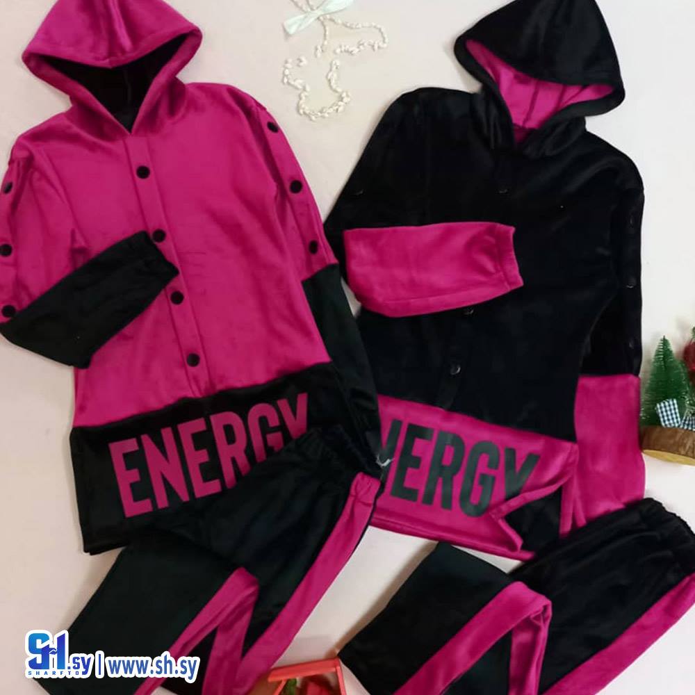 بيجامة نسائي مخمل موديل 45 (قصيص اخوان)