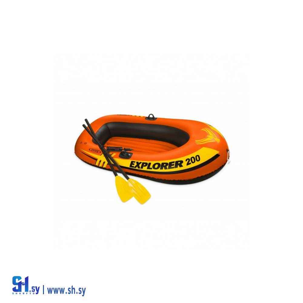 زورق مع منفاخ و مجاديف intex 58331 (سندباد سوريا)