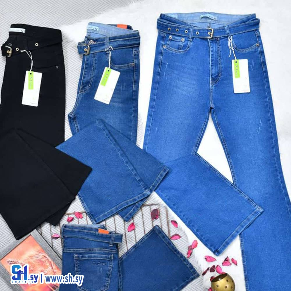 بنطال جينز نسائي شارلستون (سبورات أية)