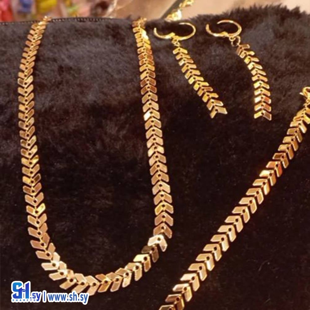 طقم اكسسوار سنبلة (لازوردي)