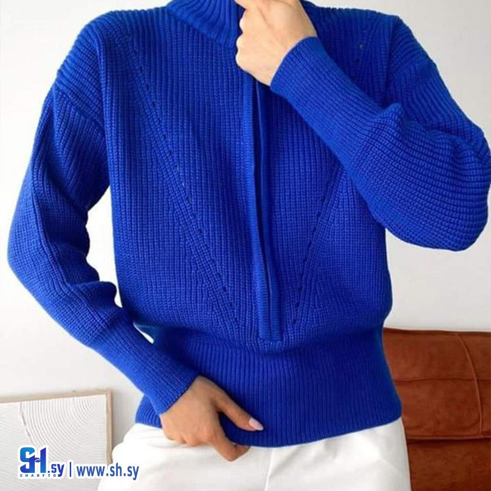 كنزة صوف مع سحاب (S.N.Z)