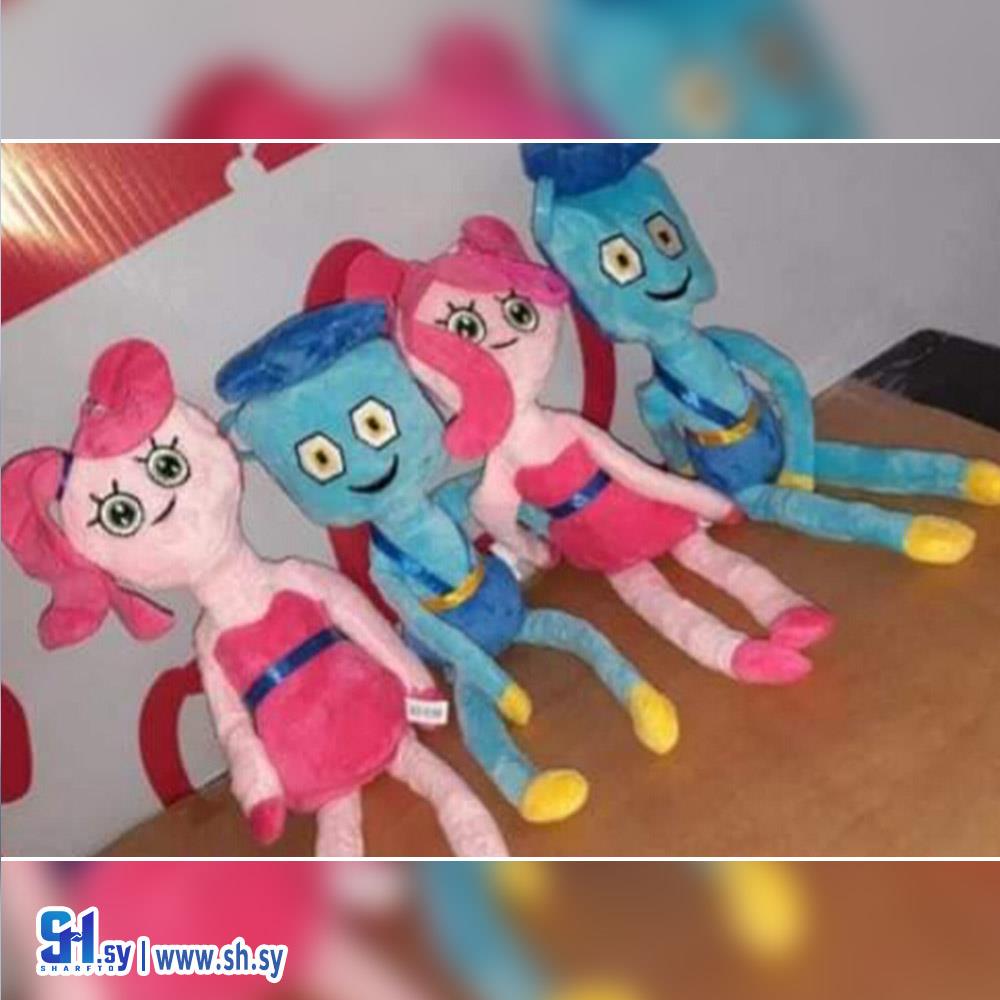 دمية العنكبوت المرعب المحشوة على شكل وحش طويل (Baby sham)