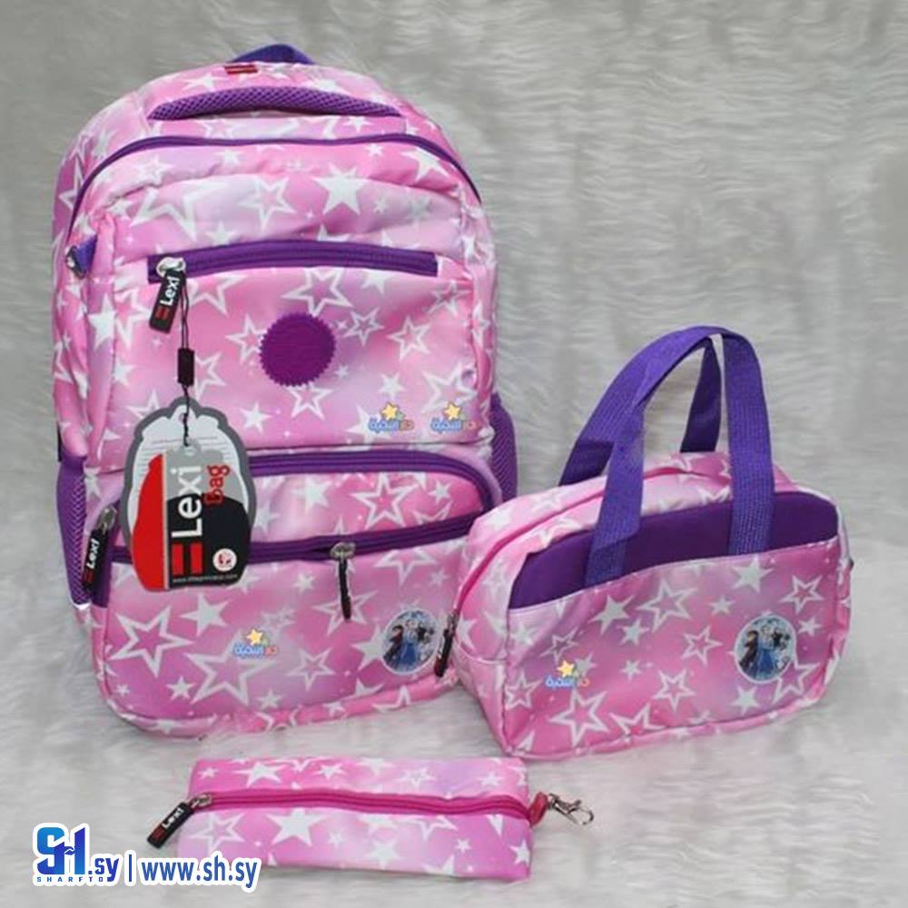 طقم حقيبة مدرسية  3 قطع (دار النخبة)