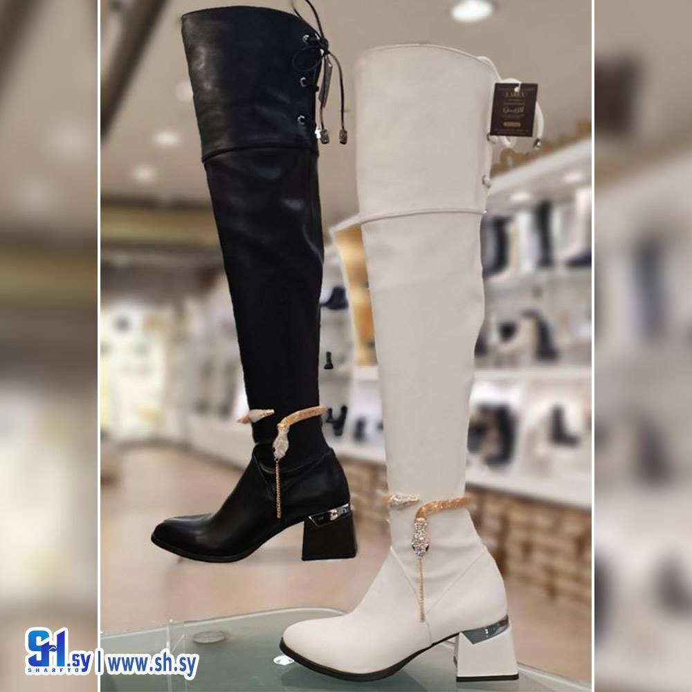 جزمة نسائية الثعبان (أحذية لارين)