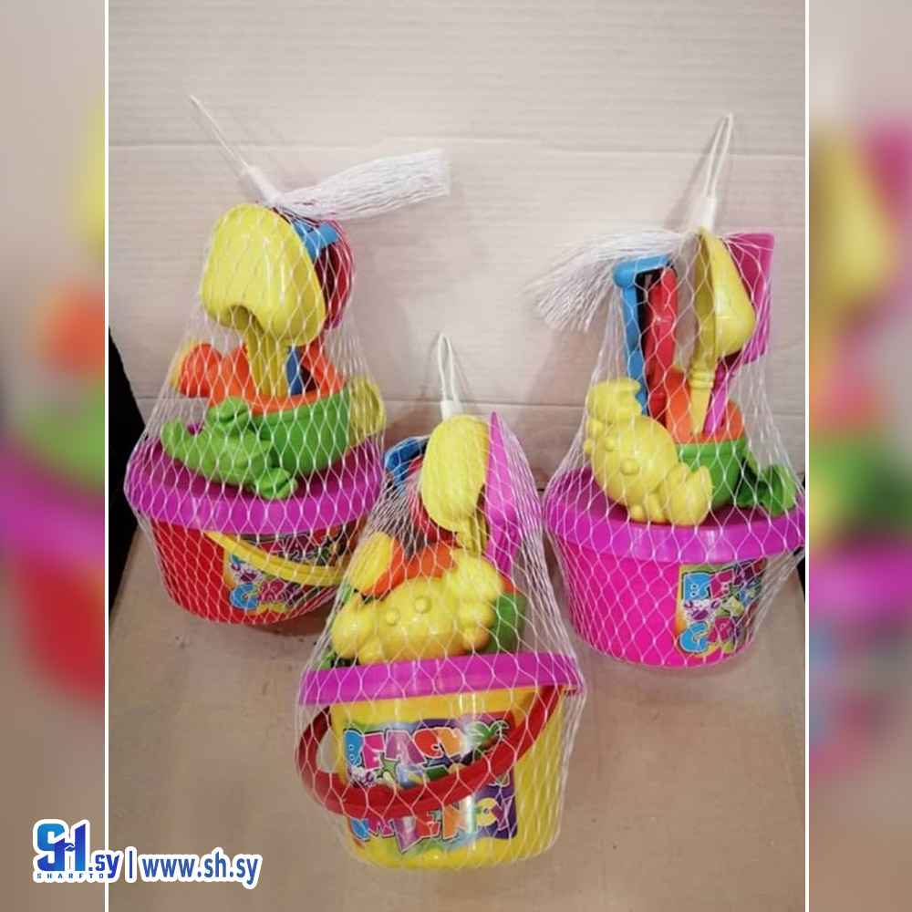 لعبة مجموعة دلو الشاطئ (شركة عجلوني)