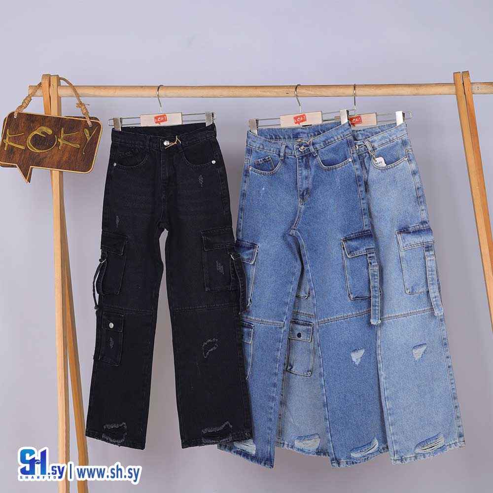 بنطال جينز بناتي موديل 144 (كوكي كيدز)