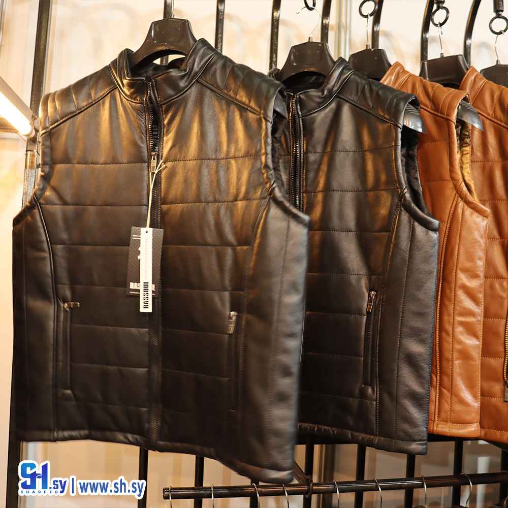 فيست رجالي جلد موديل زارا (RASSOUL LEATHER)