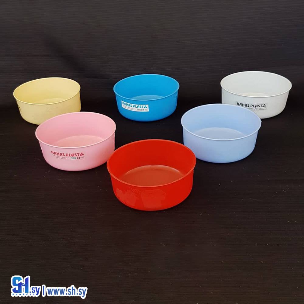 طاسة حمام ملونة (نحاس بلاست)