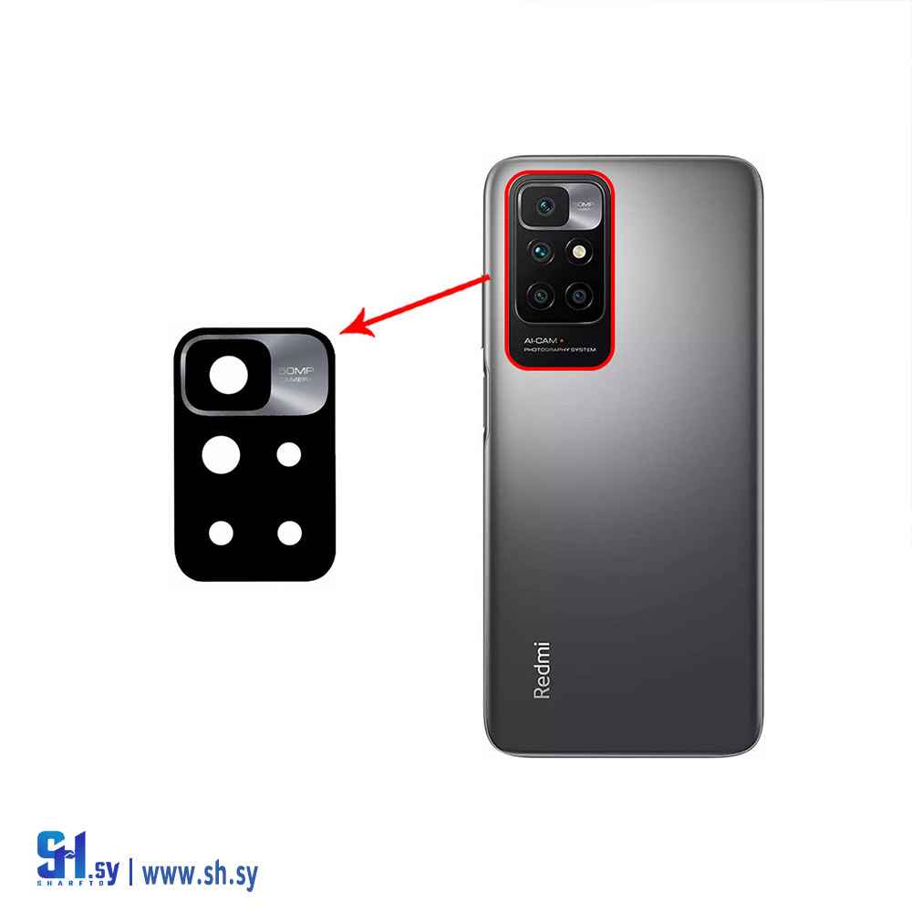عدسات كاميرا جوال XIAOMI redmi 10 2022 (طارق تكنولوجي)