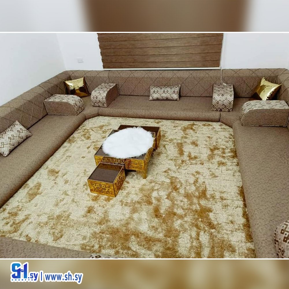 طقم غرفة ضيافة موديل 7 (مفروشات عدي)