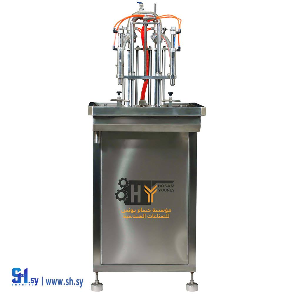 آلة تعبئة حجمية نصف آلية 1 (مؤسسة حسام يونس للصناعات الهندسية)