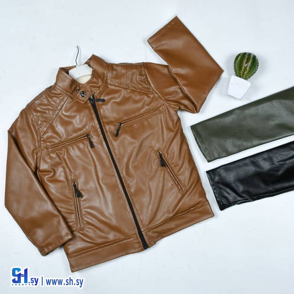 جاكيت جلد صبياني (عبد الهادي قيموز)