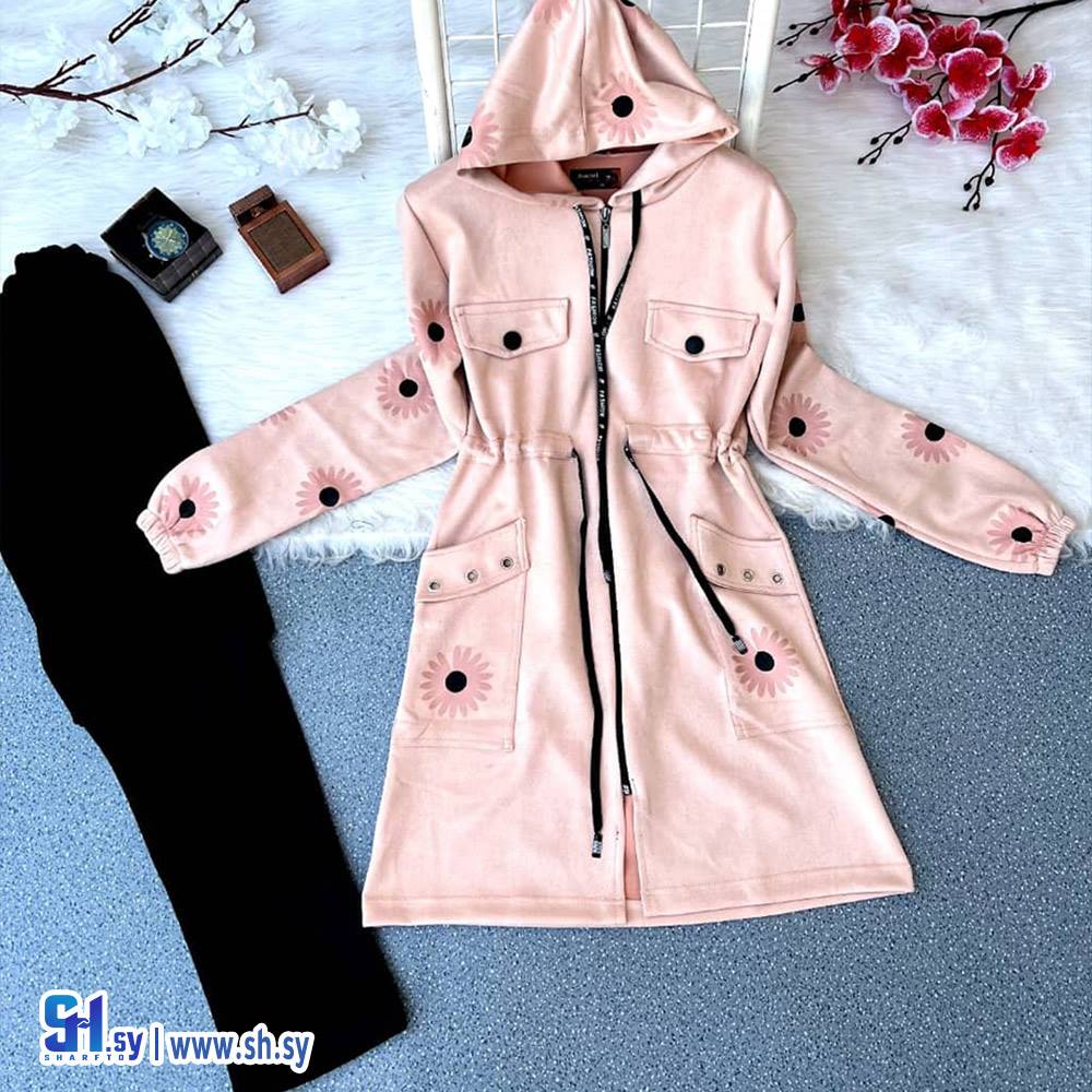 بيجامة شامواه اقحوانة (Aiman Fashion)
