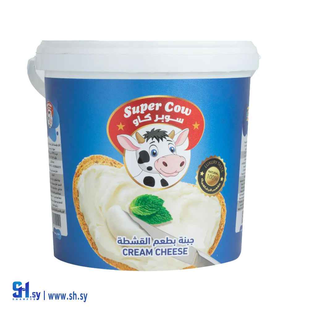 جبنة دهن (سطل بلاستيكي) 5000 غ سوبر كاو (مؤسسة نكاش)