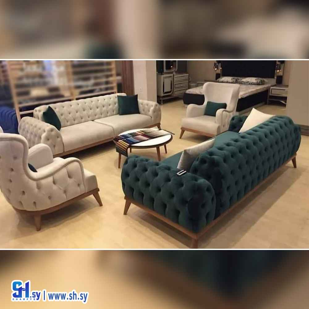 غرفة ضيافة موديل عصري (مفروشات النجاح)