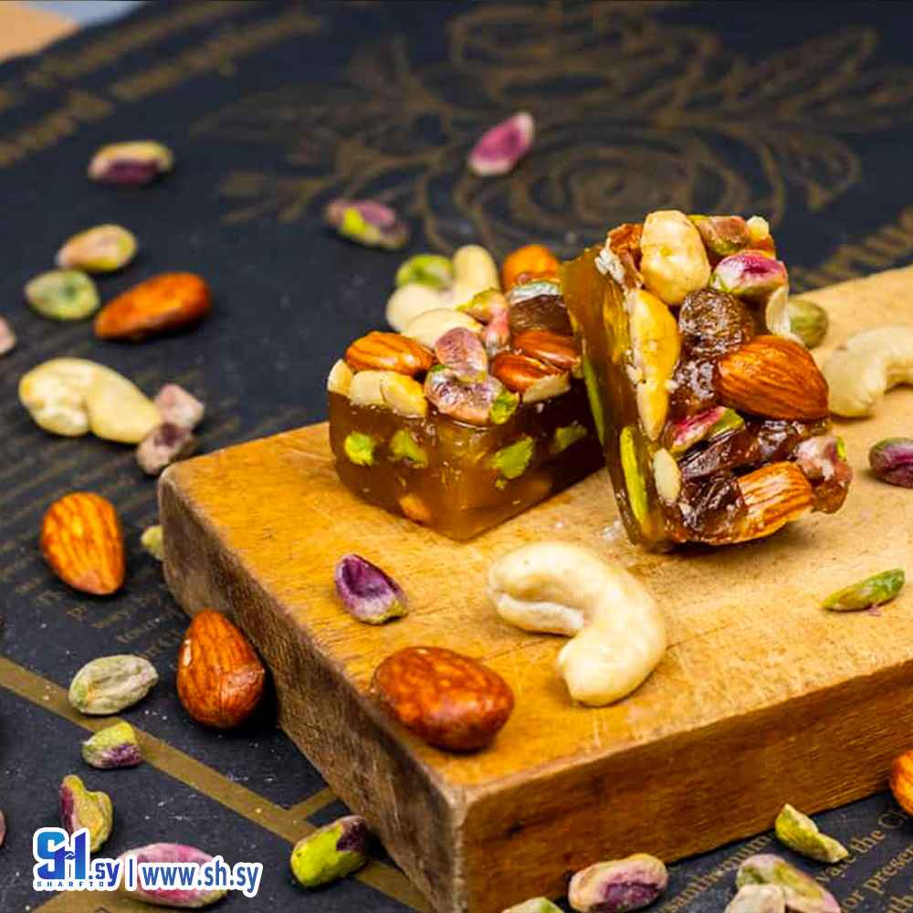 راحة حلبي وجه قلوبات كبريتية (العنازة)