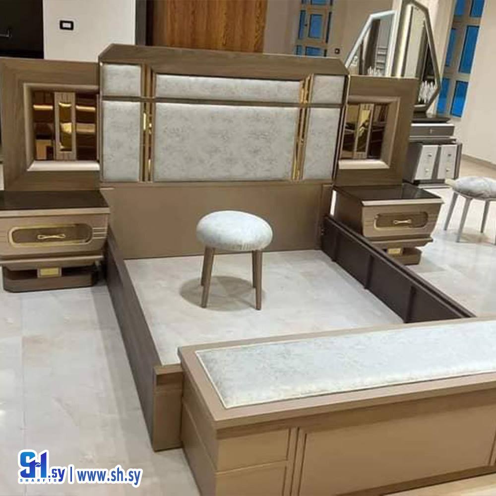 غرفة نوم ملكية موديل 12 (مفروشات ابو ادم)