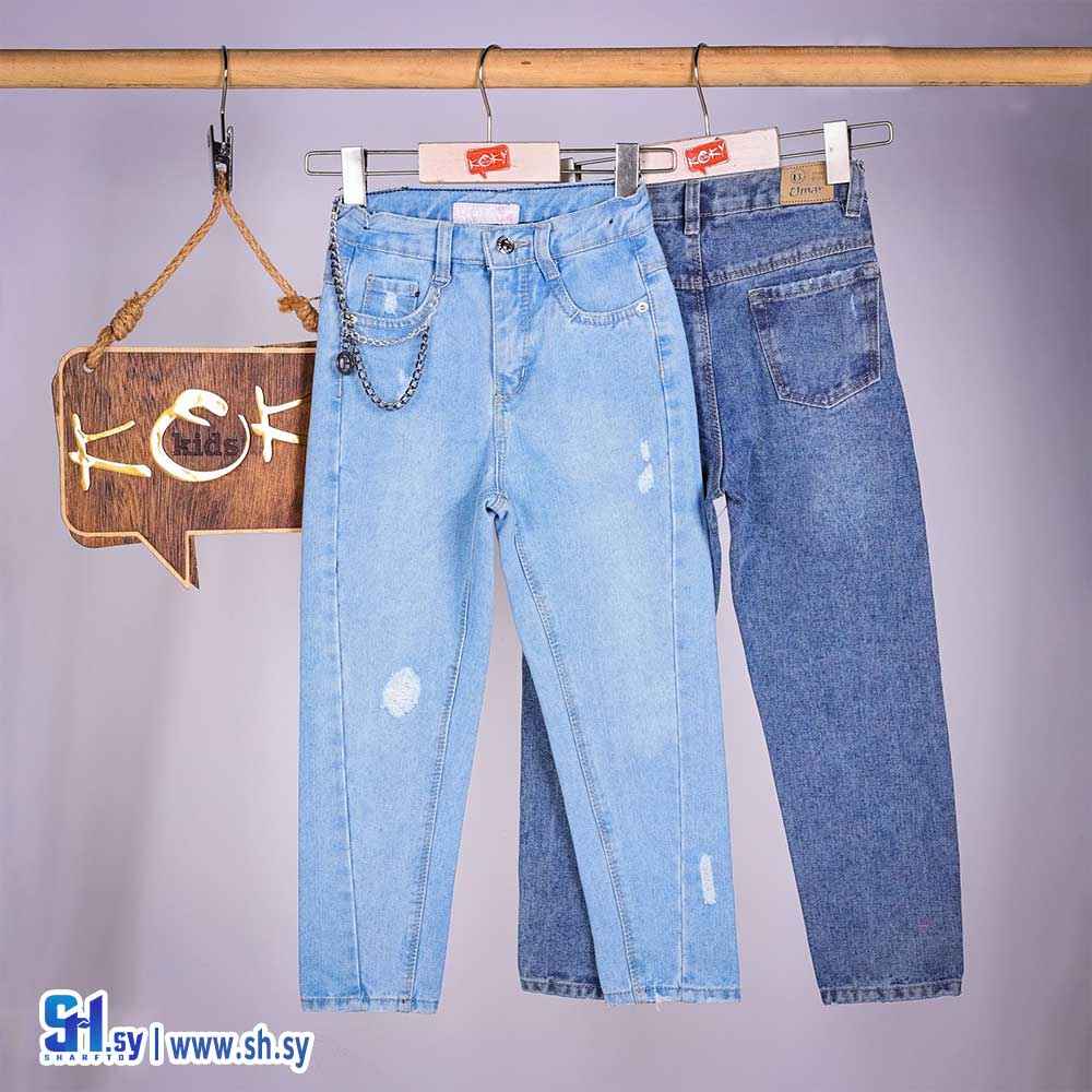 بنطال جينز بناتي موديل 137 (كوكي كيدز)