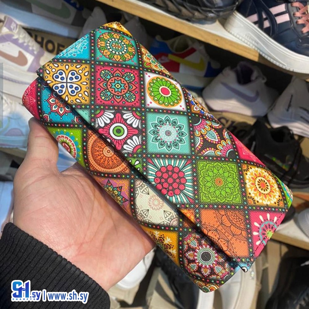جزدان نسائي ملون (أحذية الخير)