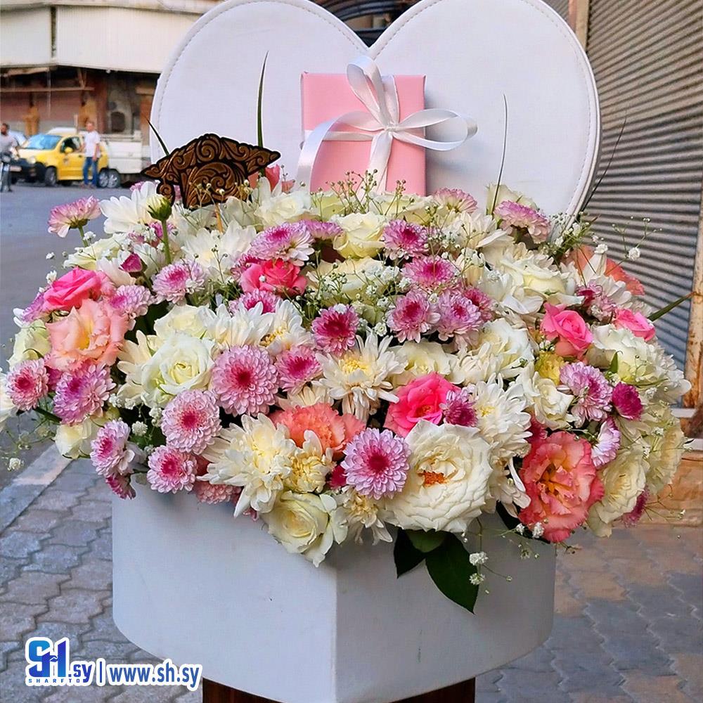 تزيين بوكسات ورد  (أزهار الوروس)