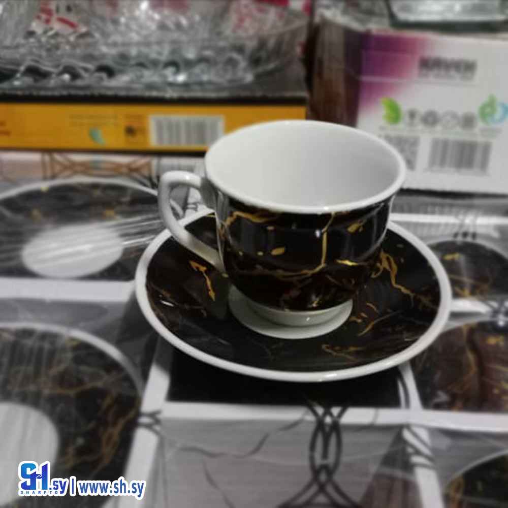 طقم فناجين ماربل (عصرونية زاهر العطري)