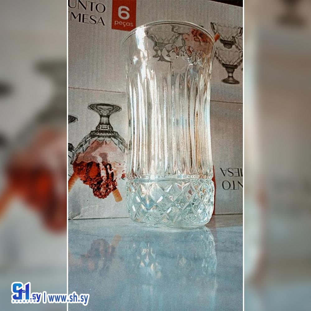 طقم كاسات زجاجية 3 (عصرونية المجد)