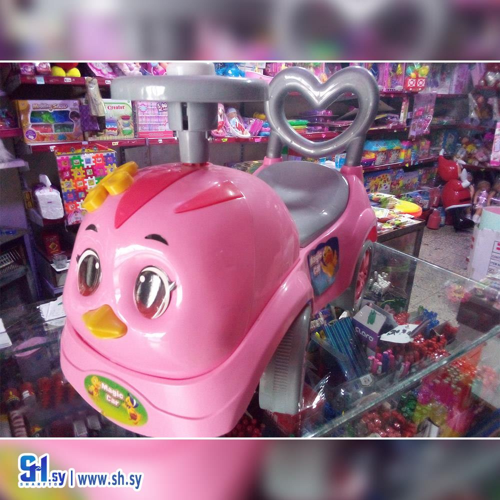 لعبة سيارة بناتية (جنة الأطفال)