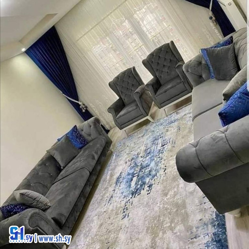 غرفة ضيافة موديل 4 (معرض الحلبي للأقمشة)