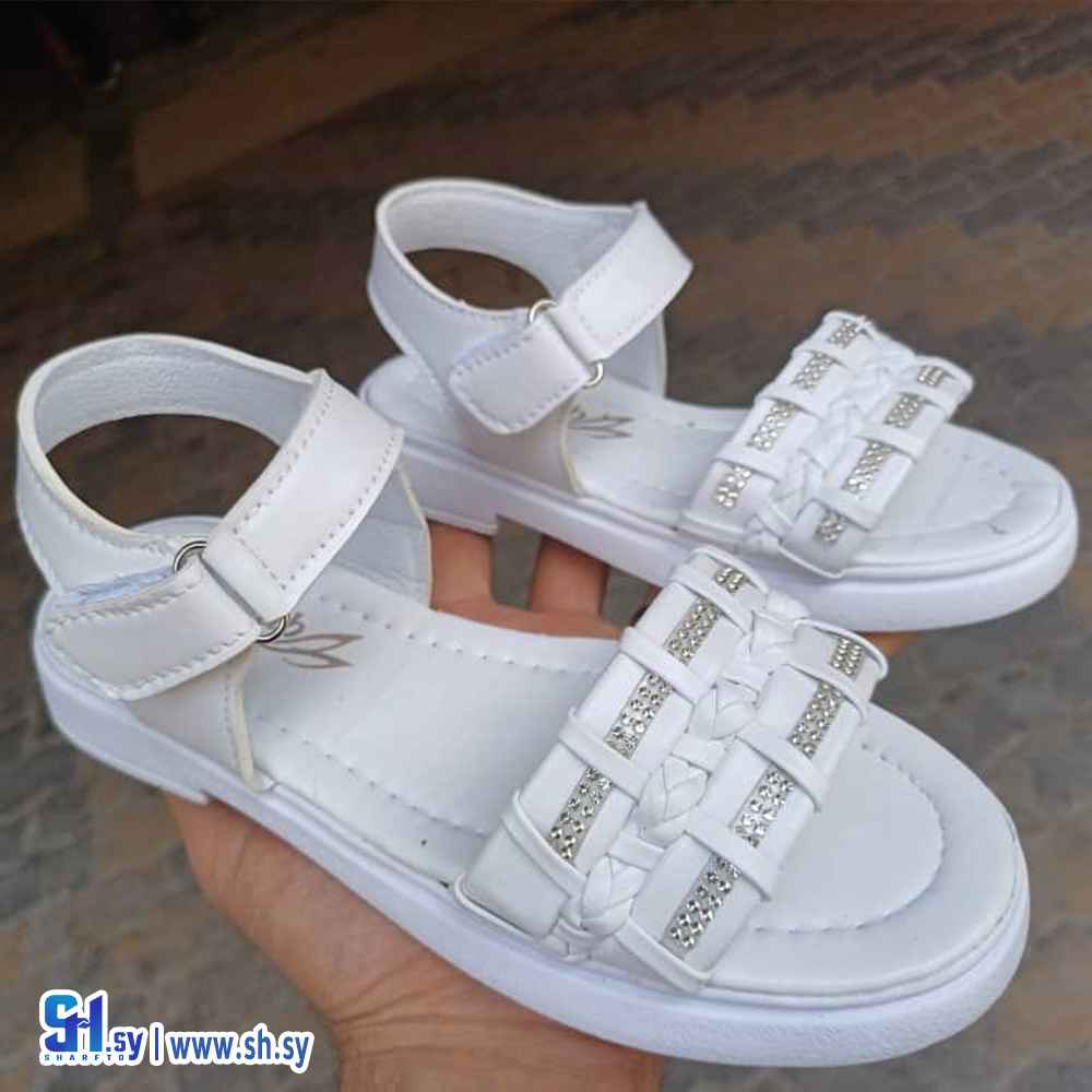 صندل ب ب بناتي نعل بروتان (احذية الدهب)