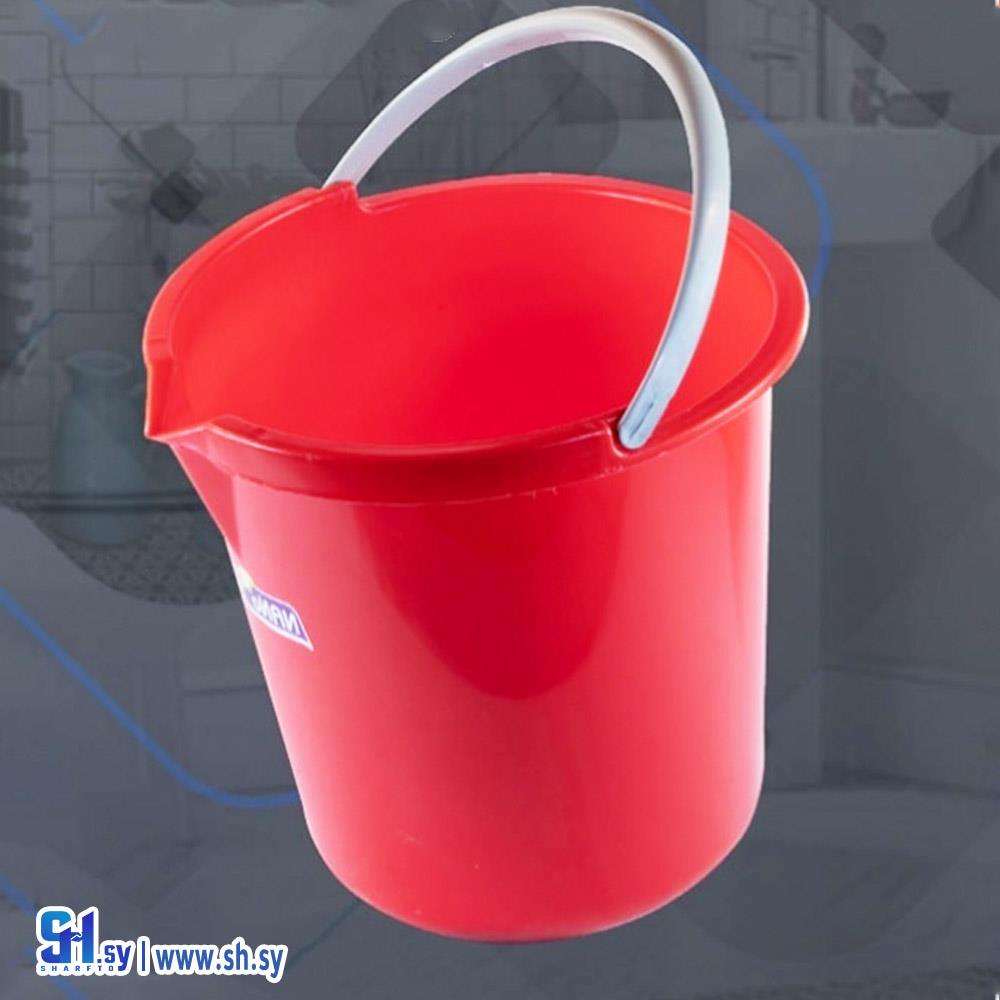 سطل بشفة  (حديد)