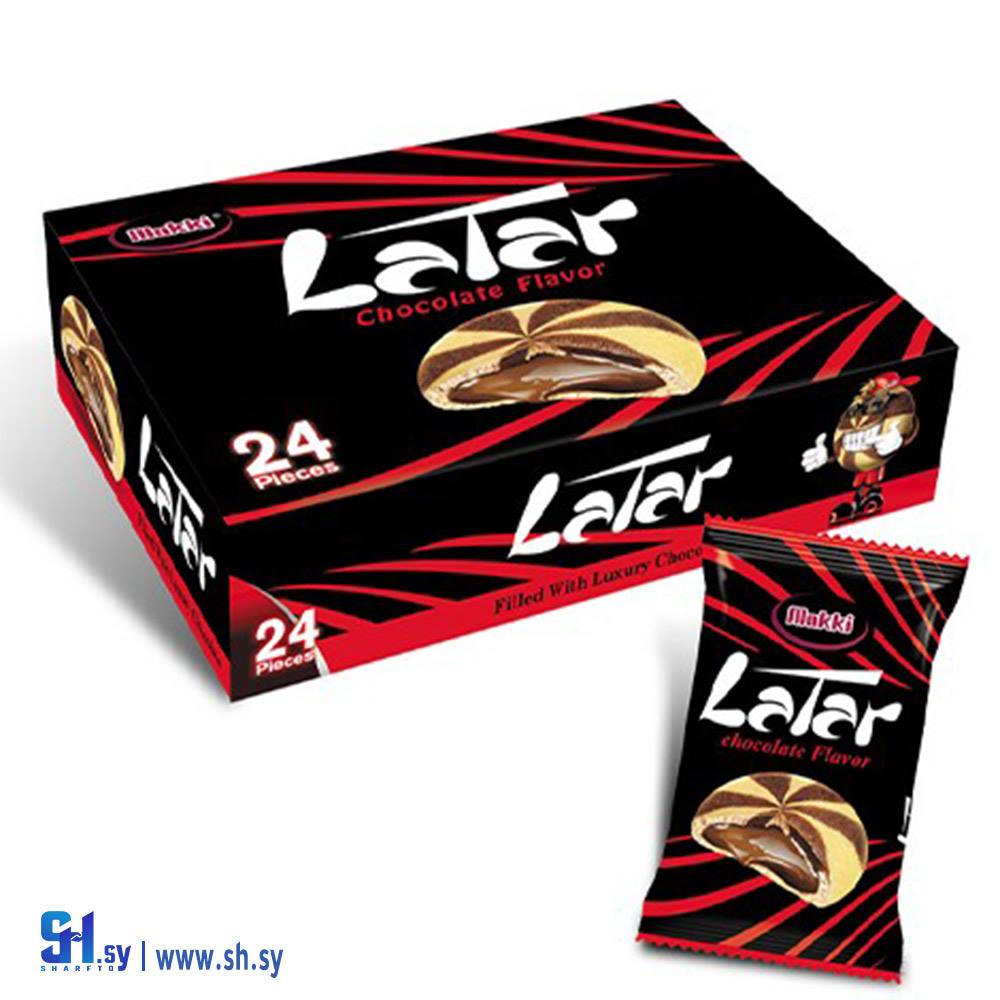 بسكويت لاتار X1 - شوكولا (مكي)