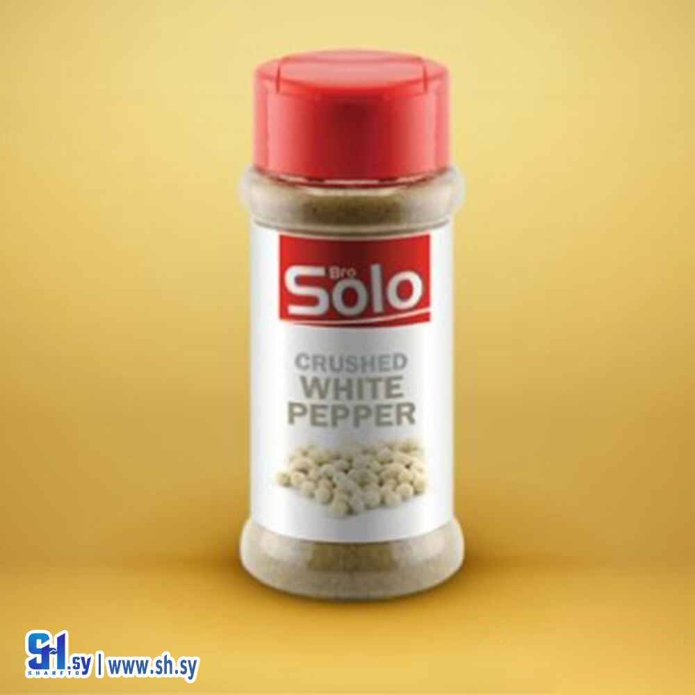 فلفل أبيض مطحون 50غ (SOLO)