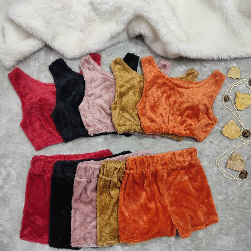 طقم شروت فرو 511(Lolea fashion)