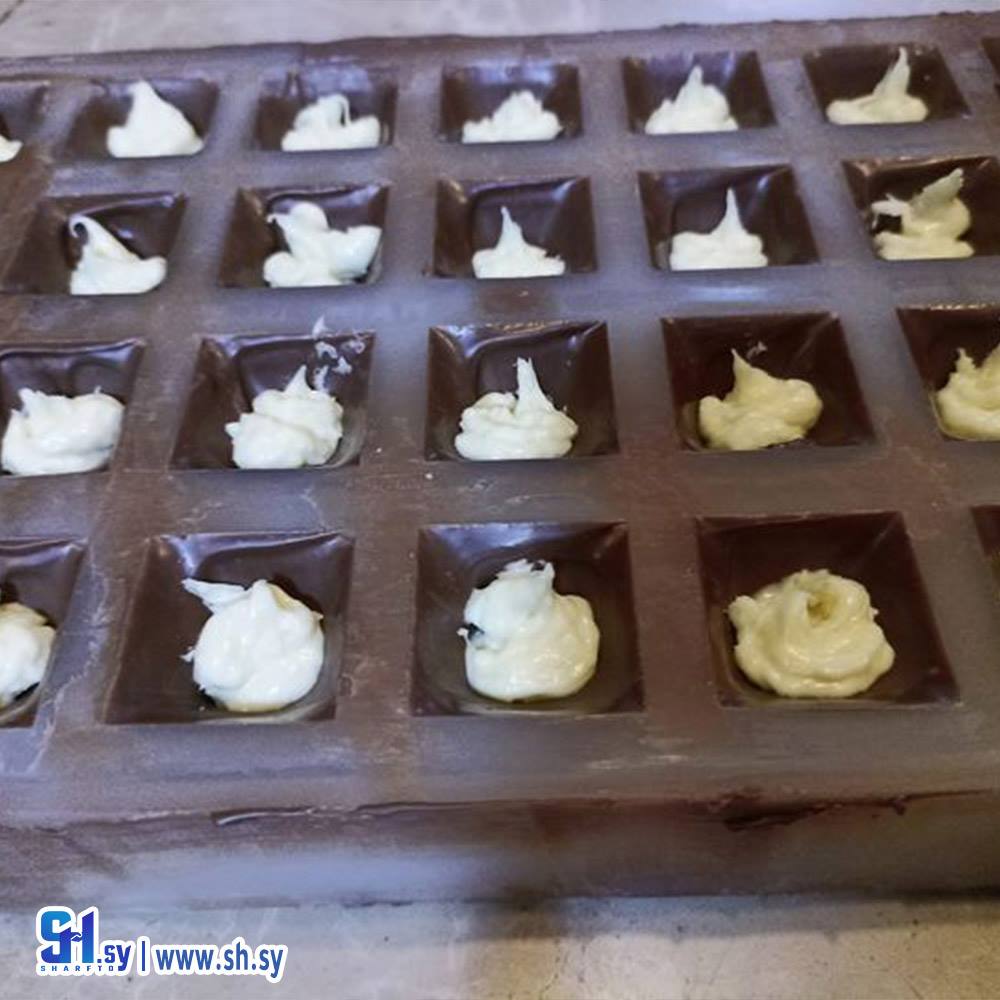 شوكولا جلاكسي مع حشوة باونتي (Stephanie Chocolate)