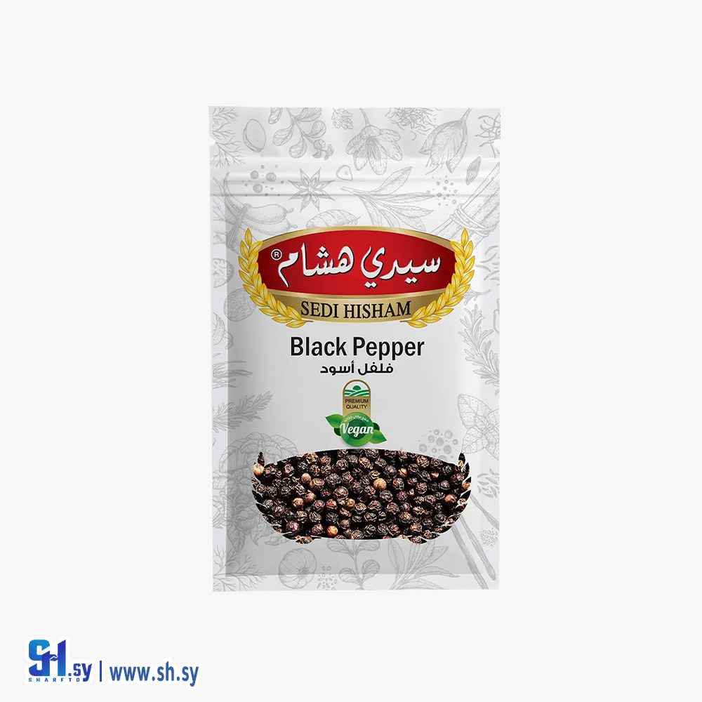 فلفل اسود حب ظرف نايلون زيبر 20 (سيدي هشام)
