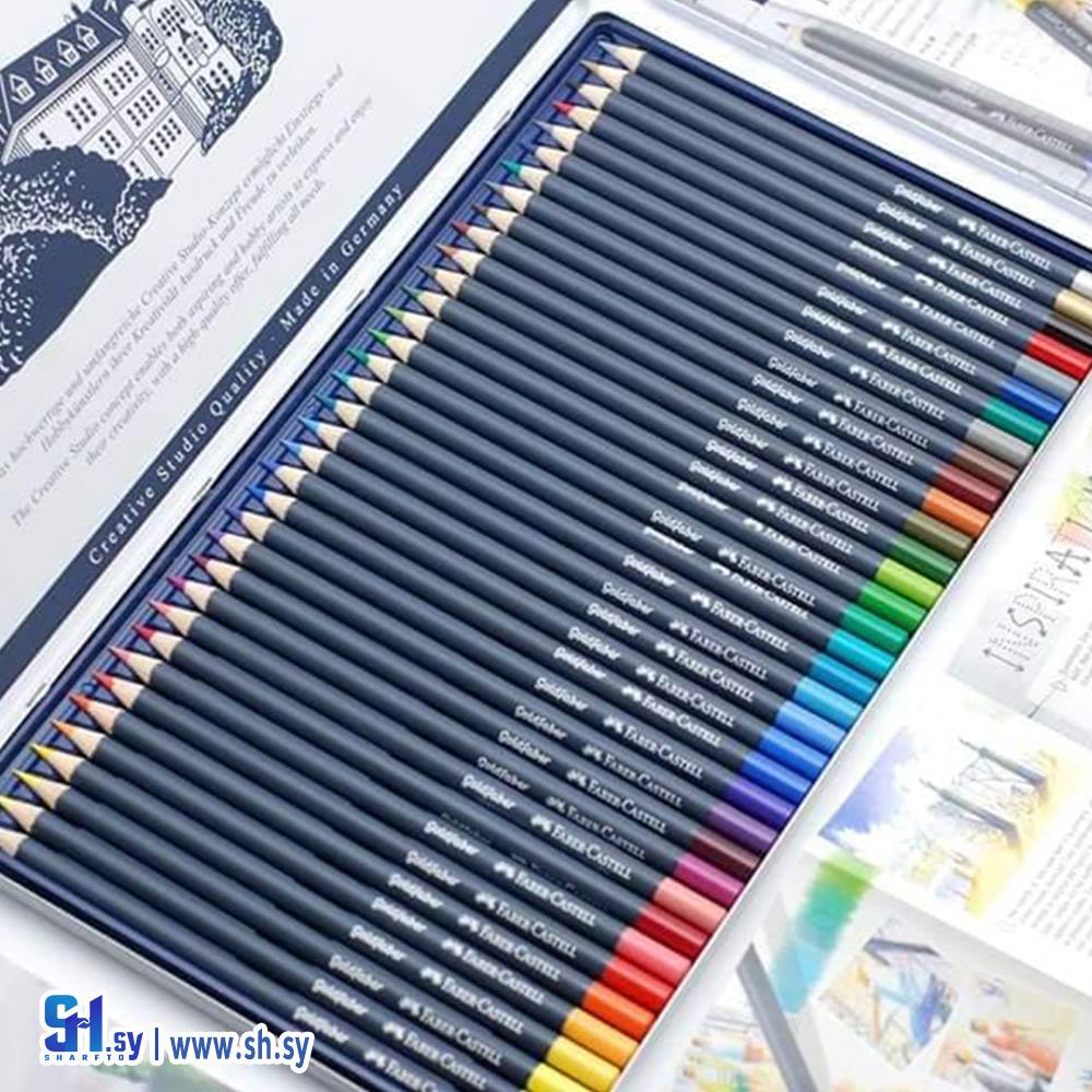 تلوين خشب غولد فابر 36 لون  الموديل 114736 (مكتبة الصباغ)