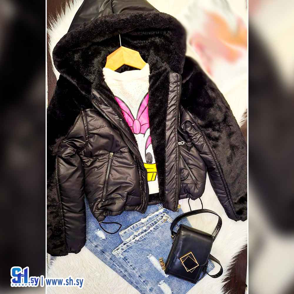 جاكيت جلد نسائي (فريندس)