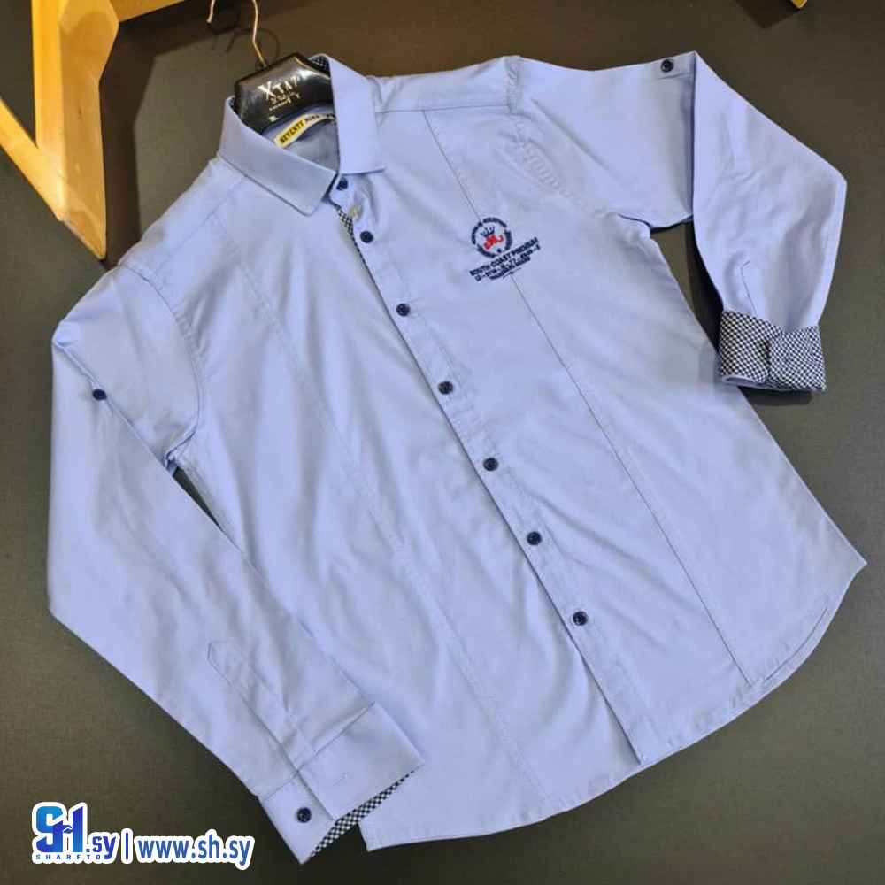 قميص مدرسي صبياني موديل 6163 (اكس وايت)
