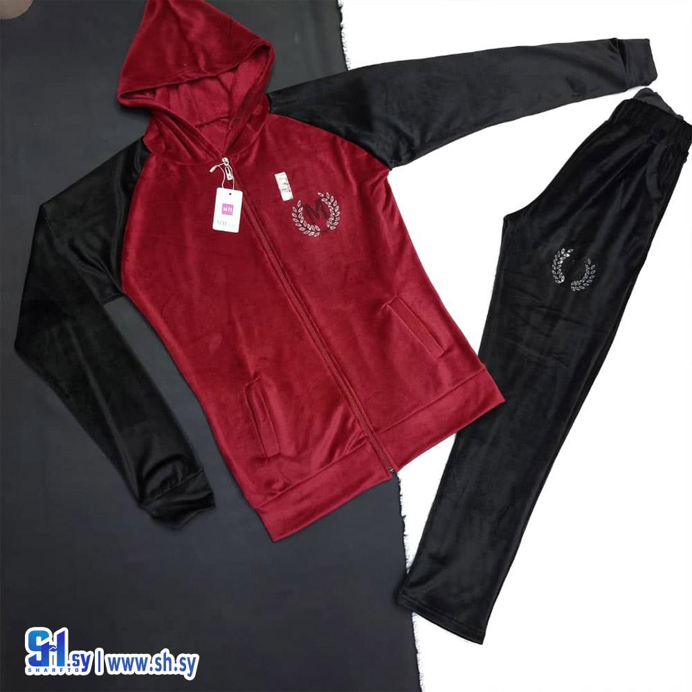 بيجامة نسائية مخمل (ملبوسات ابن عوف)