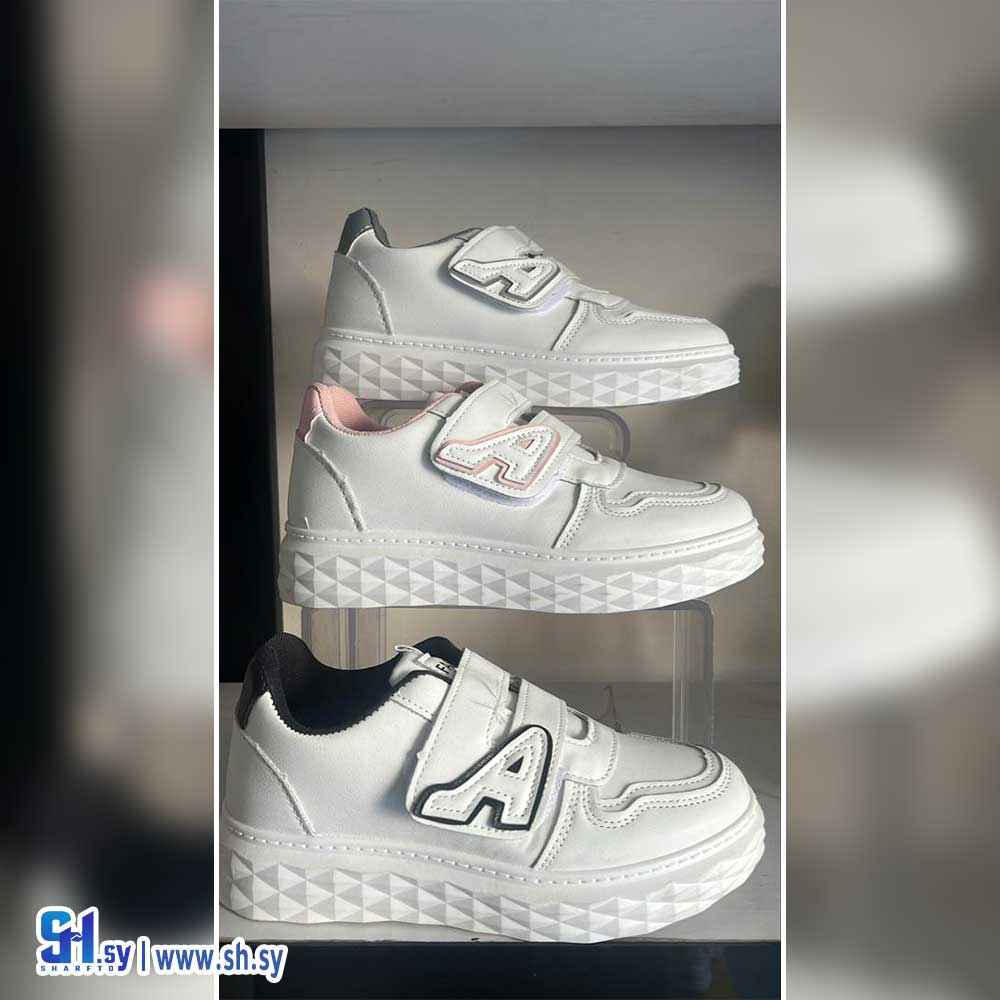 حذاء رياضي موديل تلزيق (أحذية وايت بلاك)
