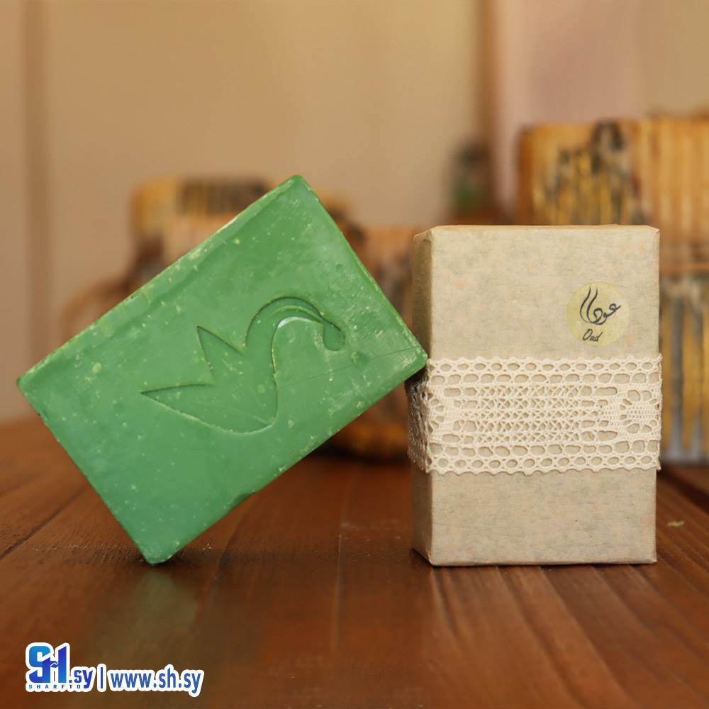 صابونة زيت الزيتون وزيت العود الملكي (زيتونتي)