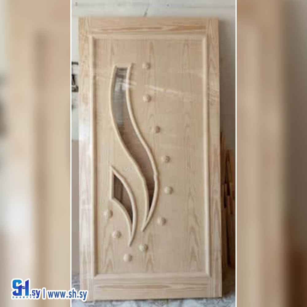 باب خشب تفصيل (النجار للديكور)