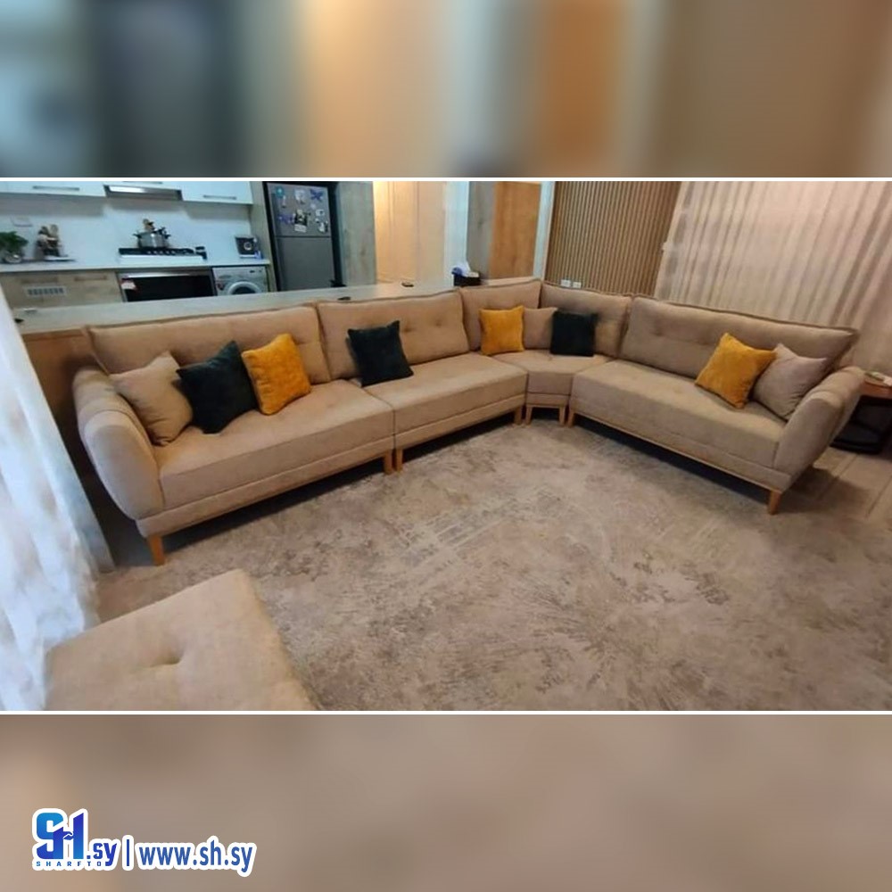 طقم غرفة ضيافة موديل 3 (مفروشات عدي)