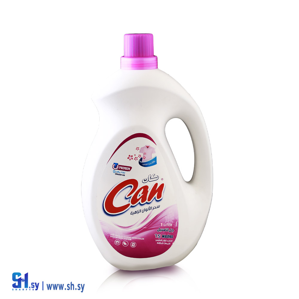 جل غسيل كان للملابس الملونة 1 ليتر (مجموعة مدار)