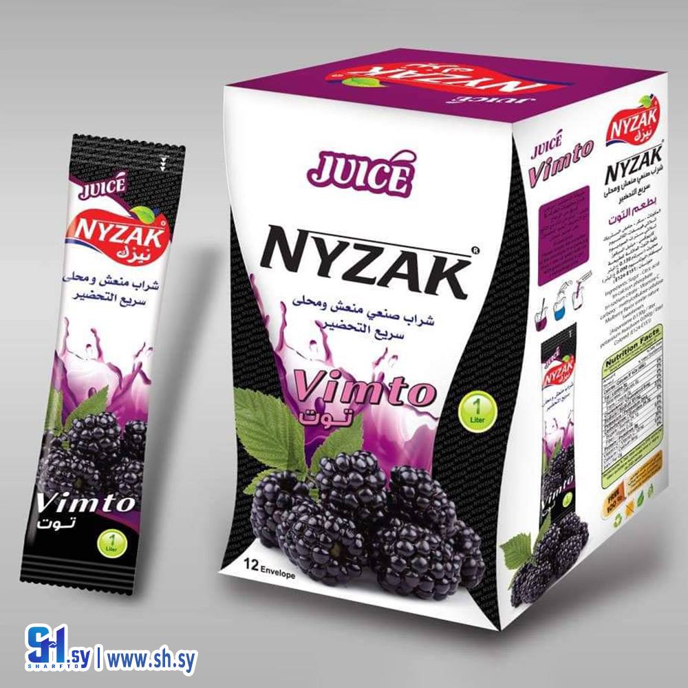 شراب صنعي بنكهة التوت 12ظرف (نيزك)